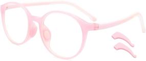 img 4 attached to livho Kids Blue Light Blocking Glasses: Protective Eyewear for Boys & Girls Age 3-15 - Anti Glare, Eyestrain, and Blu-ray Protection