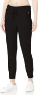 danskin women's comfortable soft touch jogger pants logo