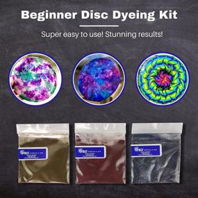 img 3 attached to Beginner's PRO Chemical Disc Golf Dye Starter Kit - Customize Discs with Any Color Combination, 6 Dye Colors - Personalize Your Discs Easily! Ideal Disc Golf Accessories for All-Level Players