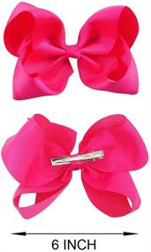 img 2 attached to BGFKS Hairbow Ballet Girls' Clothing with Layered Matching Design