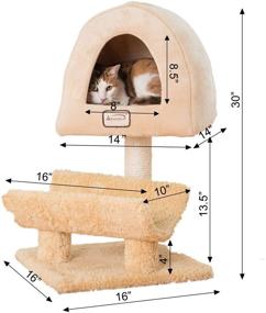 img 2 attached to 🐱 Discover the Ultimate Armarkat X3007 Premium Cat Tree for all Feline Friends!