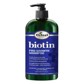 img 2 attached to 🧴 Difeel Pro-Growth Biotin Shampoo & Conditioner: Thinning Hair Treatment Gift Set