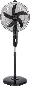 img 4 attached to 🌬️ Netmetic Cordless Floor Fan - 16" Blade, 14800mAh Battery Operated - Extended 4-24H Running Time for Home, Kitchen, and Outdoor Use