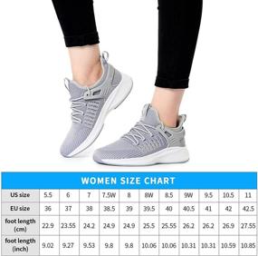 img 3 attached to SDolphin Women's Memory Foam Running Shoes - Lightweight Sneakers for Gym, Tennis, and Daily Fitness