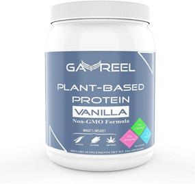 img 3 attached to 🌱 GAVREEL Vanilla Plant-Based Protein Powder - Non-Dairy Pea & Organic Hemp Protein Supplement - Muscle Building, Strength Boosting, and Energizing Formula - Low Sugar, Low Calorie & Carbohydrate Content - 16oz
