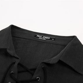 img 2 attached to Scottish Jacobite Ghillie Collar Men's Clothing with Silky Texture for Shirts