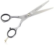 🔪 6.0" jaguar shears pre-style relax offset hair cutting scissors - professional, ergonomic steel trimmers for salon stylists, beauticians, and barbers logo