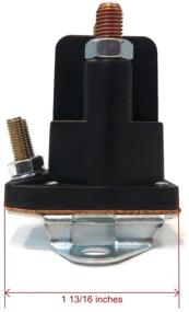 img 2 attached to 🔌 High-Quality Toro Starter Solenoid: 884-1221-210-02, 892-1221-210, 894-1221-210, 94285 - 12 Volt