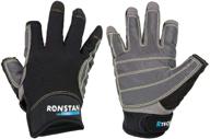 ronstan sticky glove finger black logo