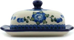 img 2 attached to Polish Pottery Butter 7 Inch Poppies
