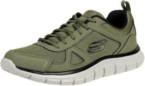 img 4 attached to Review: Skechers Scloric Sneaker 52631 OLBK Men's Shoes - Comfortable and Stylish Footwear for Men