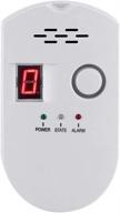 🔍 high sensitivity gas leak detector: digital alarm monitor sensor for natural gas, lpg, lng, and coal logo