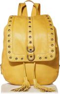 frye co evie backpack cognac backpacks logo