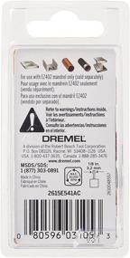 img 2 attached to 💎 Диск для шлифовки Dremel EZ541GR EZ Lock – металл: эффективное формирование и полировка металла с изысканным стилем.