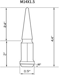 img 3 attached to CA Supplies M14X1 5 ​​Socket Purple