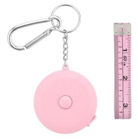 img 4 attached to Measuring Measure Measurement Keychain Retractable