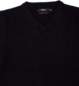 img 1 attached to XRAY Boys V Neck Sweater Middleweight Boys' Clothing