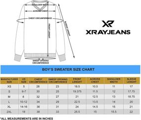 img 2 attached to XRAY Boys V Neck Sweater Middleweight Boys' Clothing