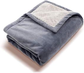 img 4 attached to Stay Warm and Cozy Everywhere: PerfectPrime HP0810 Soft Fleece Portable QC2.0/3.0 USB Power Heating Throw with Temperature Setting Controller for Winter Traveling, Camping, Hiking, or Wheelchair Use