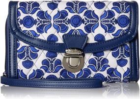img 4 attached to 👜 Stylish and Practical: Vera Bradley Ultimate Wristlet Cuban Women's Handbags & Wallets - Perfect for Keeping Essentials Organized!