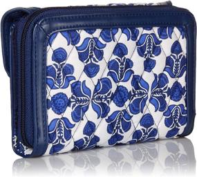 img 3 attached to 👜 Stylish and Practical: Vera Bradley Ultimate Wristlet Cuban Women's Handbags & Wallets - Perfect for Keeping Essentials Organized!