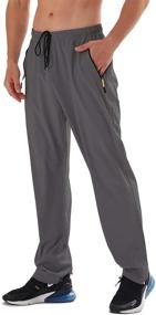 img 4 attached to AIRIKE Resistant Quick Dry Lightweight Sweatpants