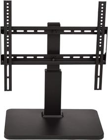 img 3 attached to Height Adjustable Swivel TV Mount for 32-65 inch TVs up to 📺 55 lbs - Amazon Basics, compatible with VESA 400x400, adjustable height 14-19 inches