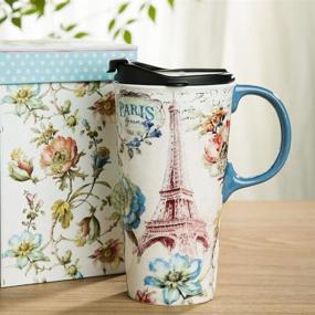 img 2 attached to Ceramic Paris Sealed Travel Mug