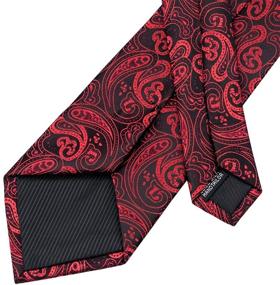 img 1 attached to 👔 Dubulle Men's Gold Necktie Set with Handkerchief and Cufflinks - Enhance Your Style with Premium Accessories in Ties, Cummerbunds, and Pocket Squares