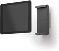 📱 прочный настенный держатель планшетов (7-13 дюймов, 360° вращение, антикражное устройство) - серебро и уголь (893323) логотип