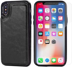 img 3 attached to IPhone XS JOYAKI Protective Inch Black