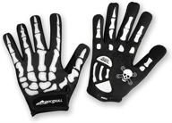 🧤 rocride skeleton cycling gloves - gel padded, full or half finger, men, women, and child sizes, for road, mountain, bmx logo