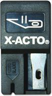 🗡️ convenient x-acto nonrefillable blade dispenser pack of 15 (x411) logo