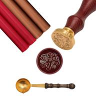 💌 fonswea 6pcs sealing wax sticks kit: seal with style and elegance, perfect for crafts and vintage envelopes! logo