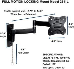 img 2 attached to Master Mounts Locking Lockable Articulates
