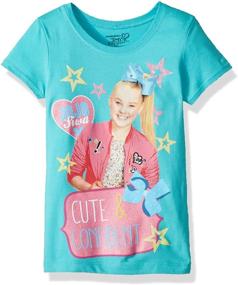 img 1 attached to Cute Jojo Siwa Short Sleeve T-Shirt for Little Girls: Vibrant and Fun!