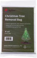 🎄 efficient storage solution: topsoon 9ftx6ft christmas tree removal bag for easy disposal and clear patio furniture cover logo