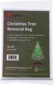 img 4 attached to 🎄 Efficient Storage Solution: TopSoon 9ftx6ft Christmas Tree Removal Bag for Easy Disposal and Clear Patio Furniture Cover