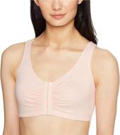 fruit of the loom front closure cotton bra for women logo