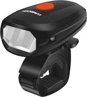 lumintop bike light c01: usb rechargeable, ip68 waterproof, 165° wide beam led front light for urban commuter bicycles logo