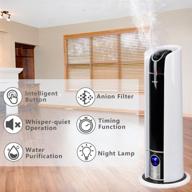 ez funshell costway humidifier black logo