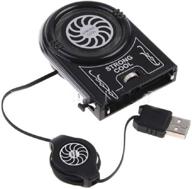 lingduan hount laptop cooler with vacuum fan for rapid cooling, gaming mate with led display and noise reduction technology logo