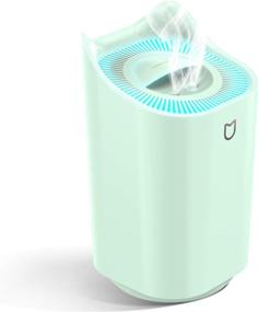 img 3 attached to 💧 Large Top Fill Tank Ultrasonic Cool Mist Humidifier for Bedroom - Ultra-Quiet, Ideal for Babies, with Essential Oil Diffuser for SPA - Adjustable Mist Modes, 3.3L Capacity (Green)