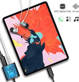 img 2 attached to ✅ Адаптер для зарядки и аудио USB-C: Совместимый с iP@d Pro 2018/Pixel 3, Dreamvasion Тип C в 3,5 мм адаптер для наушников и быстрый конвертер PD для зарядки iP@d Pro/Pixel 2 3 XL/Huawei P20/HTC