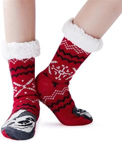 img 4 attached to 🎄 Unique BFUSTYLE Reindeer Christmas Stockings: Trendy Boys' Clothing in Socks & Hosiery