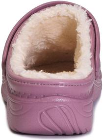 img 2 attached to Waterproof Women's Slippers for Comfortable Outdoor Wear: Men's Shoes, Mules & Clogs