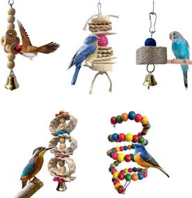 img 4 attached to Tu Bird Toys Parrots Accessories
