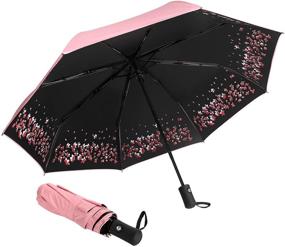 img 4 attached to ☔ Waterproof Automatic Folding Umbrella - Umbrella Auto Fold