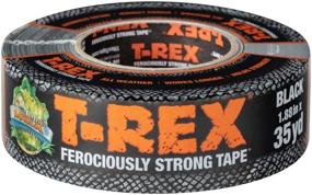 img 4 attached to 🦖 T-REX Ferociously Strong Repair Tape - Black 1.88 in. x 35 yd. - 241628: Unleash Unmatched Repair Power!