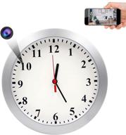 amcsxh spy hidden wall clock camera: hd 1080p wifi security camera for home and office, nanny cam/pet cam, remote-real time video, ios/android compatible logo